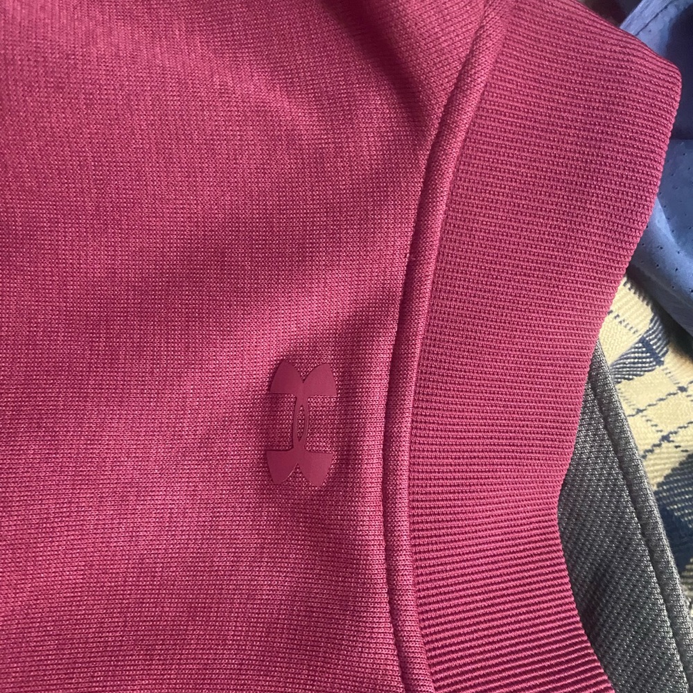 Under Armour Burgundy Jacket/sweater - Picture 3 of 6